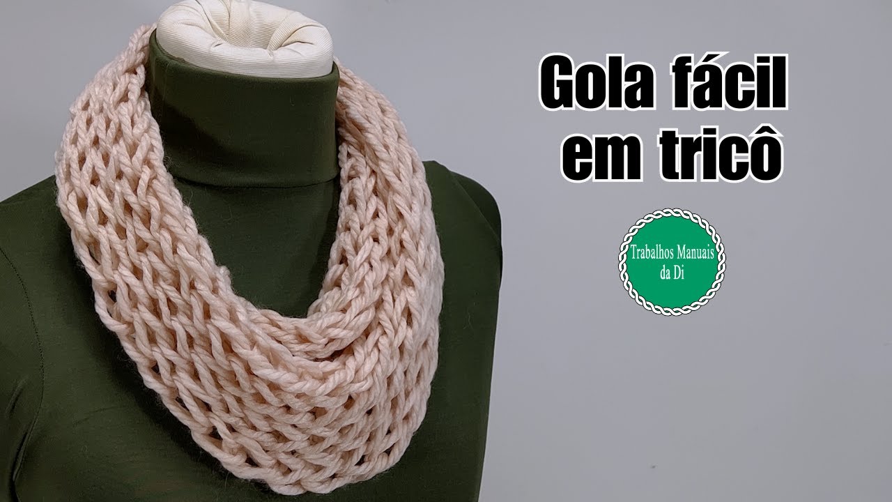 Tuto tricot snood