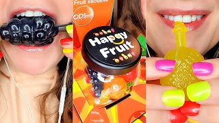 TRYING ODSTORE HAPPY FRUIT JELLY FRUIT ASMR SATISFYING EATING SOUNDS screenshot 1