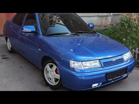 ВАЗ 2110 голубая Планета ЮТУБЕРА