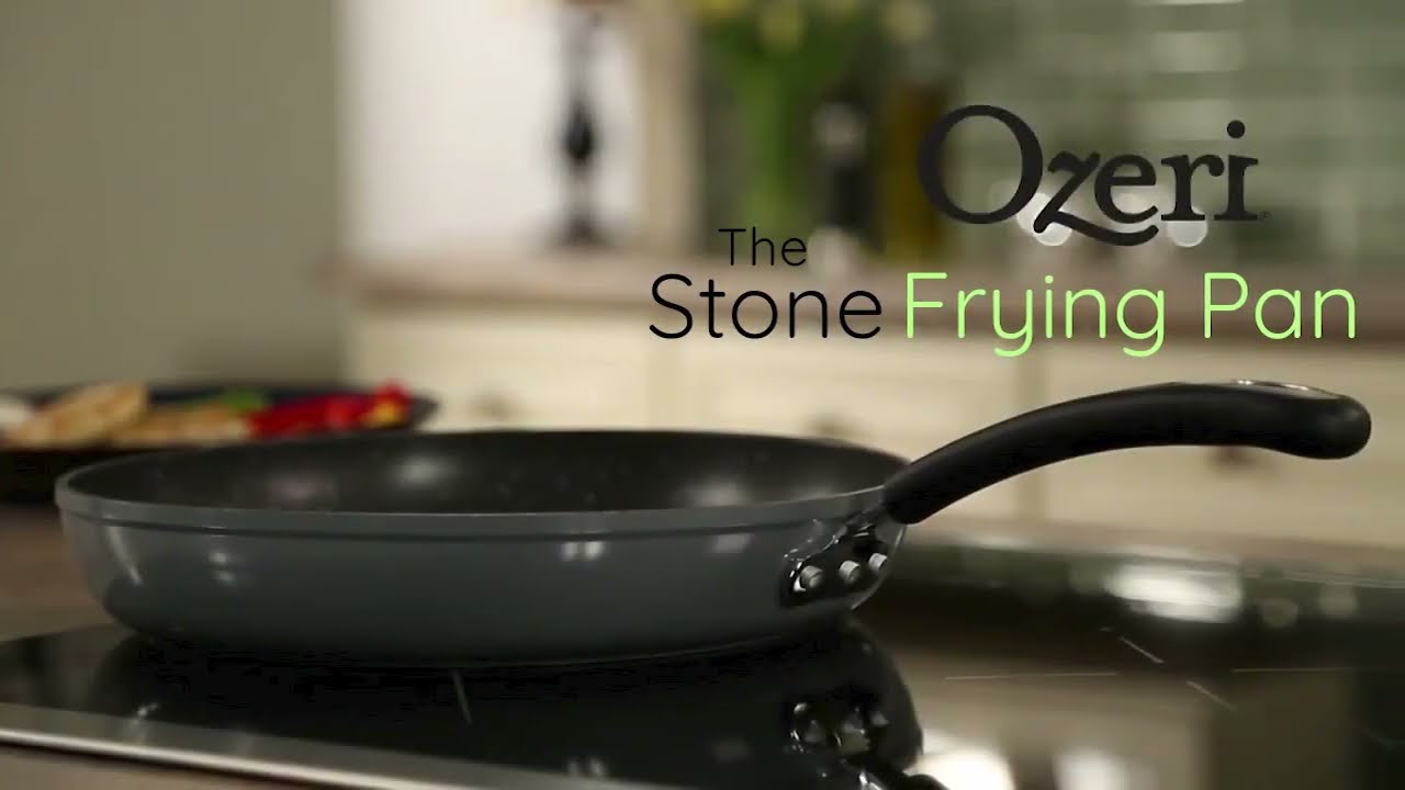 10 Stone Frying Pan by Ozeri, with 100% APEO & PFOA-Free Stone-Derived  Non-Stick Coating from Germany 