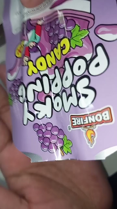 smoky popping candy and jus