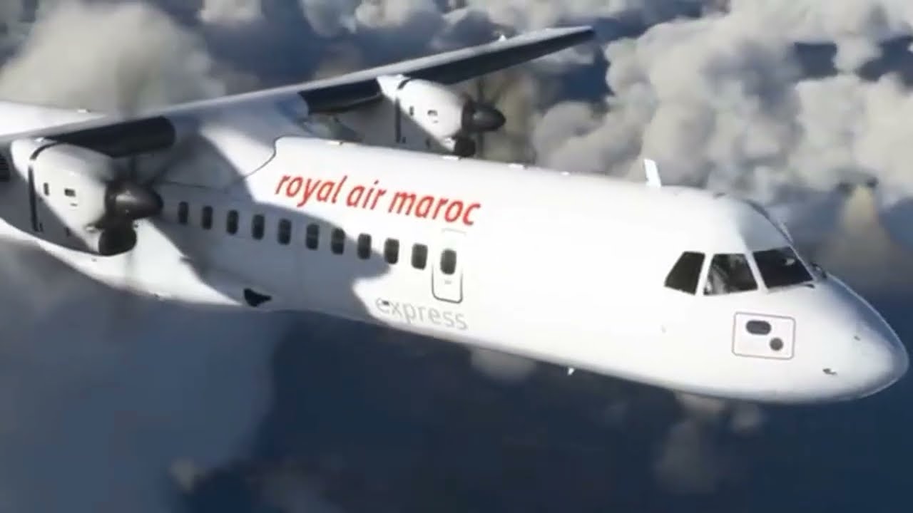 Royal Air Maroc Express flight 439 - Incident animation 