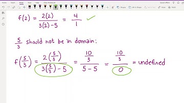 141 Week 2 Video 1 (2.1: Finding the Domain of a Function)