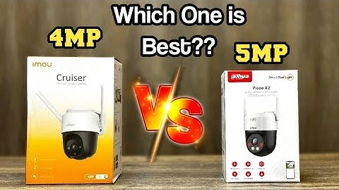 Dahua Picoo A2 5MP VS Cruiser 4MP | Complete Review & Configuration