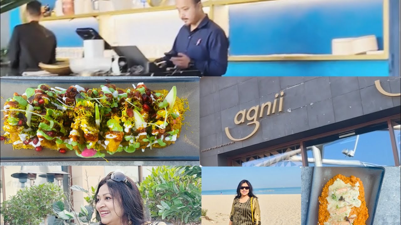 Lunch at Agni restaurant at sea view 