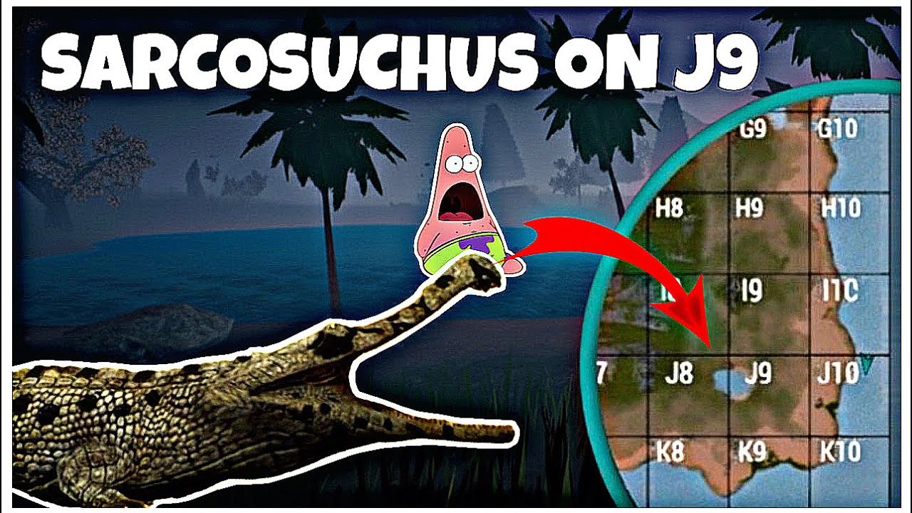 🌟SARCOSUCHUS ON NEW LOCATION (CURSED ISLE