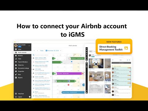 How to connect an Airbnb account to iGMS