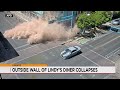 How did Lindy's Diner partially collapse? A look at the timeline