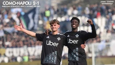 COMO-NAPOLI 2-1 - Radiocronaca di Francesco Repice e Massimo Orlando (23/2/2025) Rai Radio 1