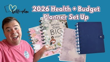 My 2026 Health & Budget Planner Set Up | How I Frankenplan Using Kell Of A Plan