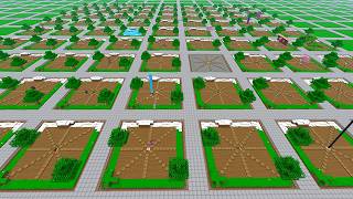 EU DEI 100 PLAYERS 1 BURACO PRA CONSTRUIREM QUALQUER COISA no MINECRAFT