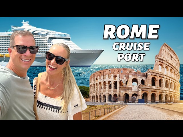 🤯 MIND BLOWING EXCURSION IN ROME (Civitavecchia) Italy Cruise Port – ROYAL CARIBBEAN CRUISE — Jared and Britt (video thumbnail)