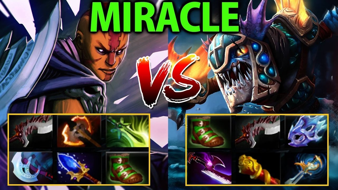 Miracle Dota2 7 00 Slark Vs Anti Mage Try Hard In Pub Game