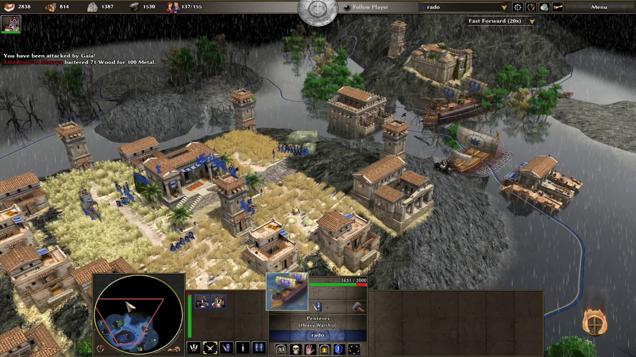 0 A.D. Alpha 23 Ken Wood - Extinct Volcano / Al Difficulty: Very hard