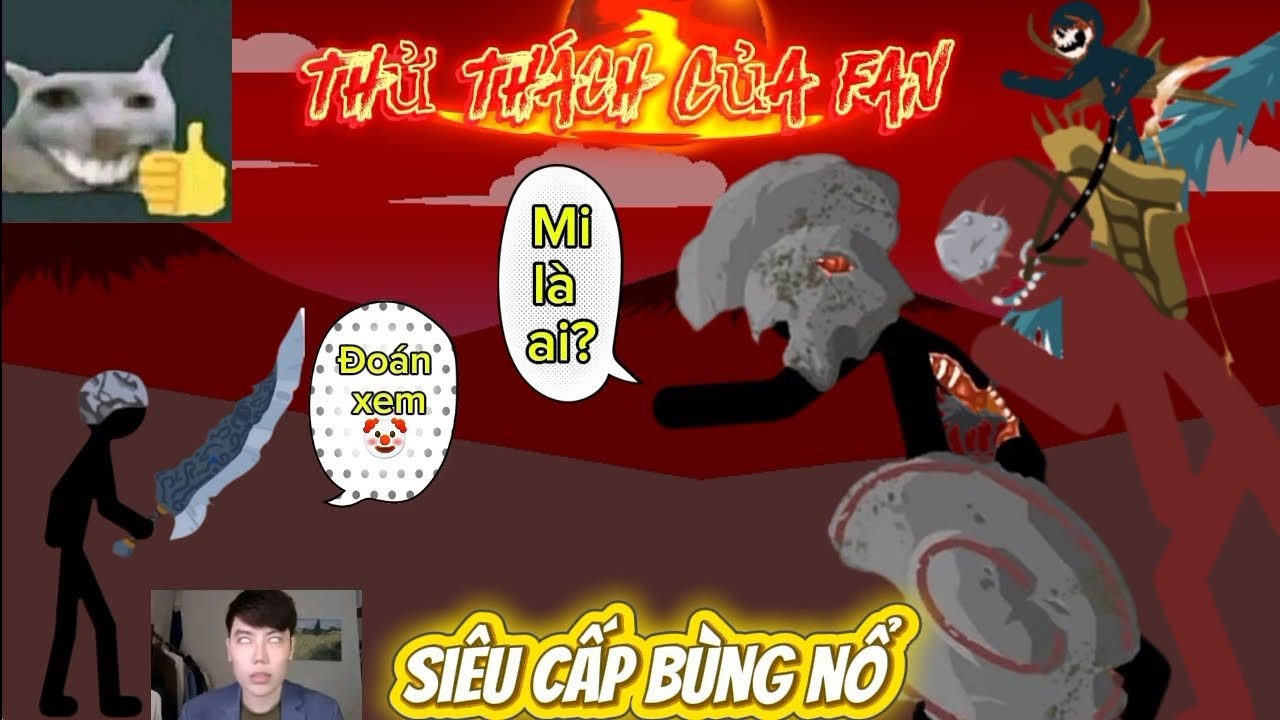 Thực hiện thử thách của fan siêu cấp bất ổn liệu có thành công?!!🐧🗿(phần 5)#stickwarlegacy#stickman 
