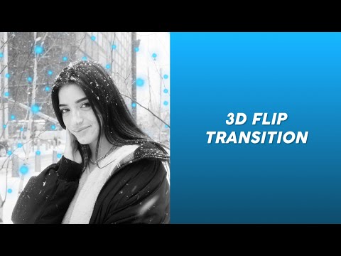 3D Flip transition on Funimate