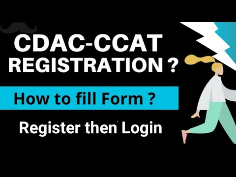 CDAC CCAT Registration | How to fill form | Registration Process.