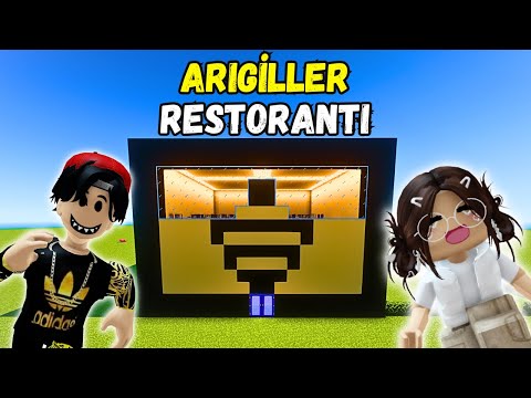 🧱MINECRAFT ARIGİLLER RESTORANTI💥MUHAMMET EFE ARI🐝ARIGİLLER🐝MINECRAFT