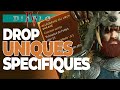 Diablo 4  choisir ses uniques  comment drop des uniques spcifiques 