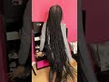 Small Knotless Braids Knee length