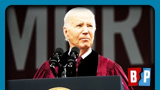 Biden BRAZEN Oct 7 Lie In Morehouse Commencement