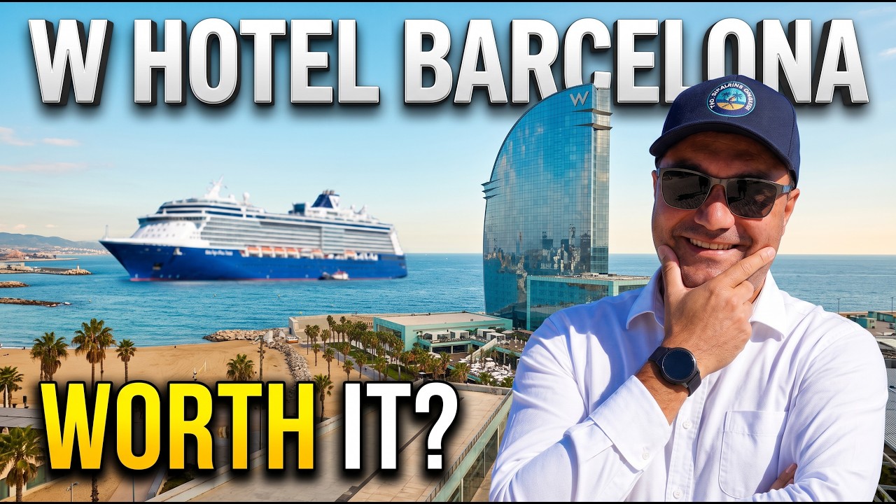I Stayed at W Barcelona Before My Cruise: It's Not as Close as It Looks