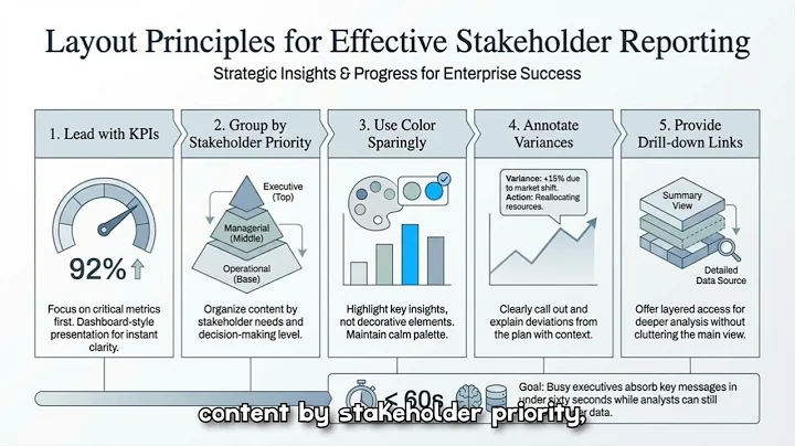 Stakeholder Reporting in Project Management (5 Minutes)