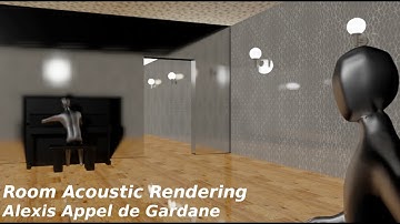 Room Acoustic Rendering with Acoustic Ray Tracing Method