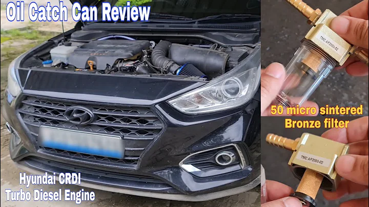Oil catch can review | 50 micron sintered bronze filter | Hyundai Crdi Turbo Diesel Engines |Vid ARN