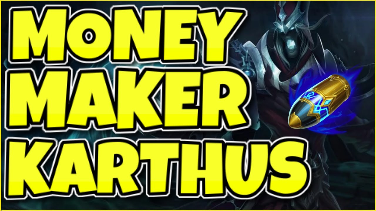 THIS KARTHUS BUILD GIVES YOU 1000 GOLD JUST FOR PRESSING R