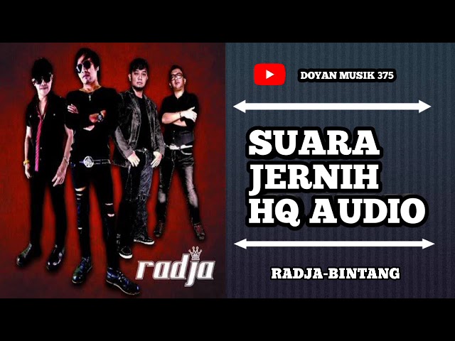 RADJA - BINTANG (HQ AUDIO) SUARA JERNIH . class=