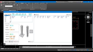 Autocad Calculate Concrete And Reinforcement Column Fast Within A Minute By Ccon