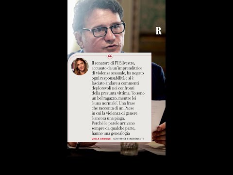 Video Commenti deplorevoli del senatore di FI Silvestro accusato di violenza sessuale