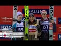 Nozomi keeps up with the victory in Falun! | Highlights | FIS Ski Jumping