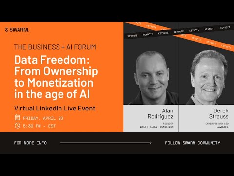 Data Freedom: From Ownership to Monetization in the age of AI - YouTube