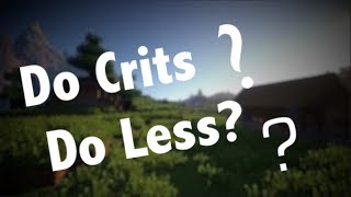 [McPvP][HG Bug]Do Critical Hits REALLY Do Less Damage?