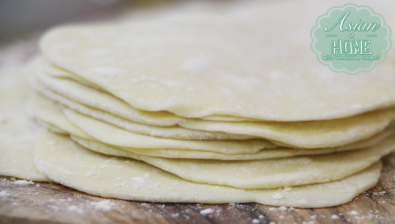 How to Make Dumpling Wrappers | Seonkyoung Longest