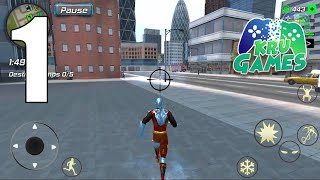 Snow Storm Superhero Gameplay Walkthrough #1 (Android, IOS) screenshot 3