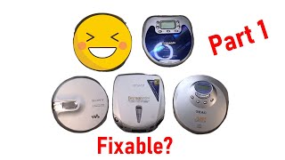 Can I Repair These Iconic Portable CD Players?