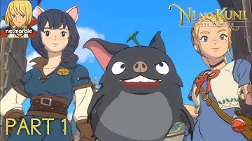 Ni no Kuni: Cross Worlds Walkthrough Gameplay Part 1 - The city of Evermore - Witch Class (Android)