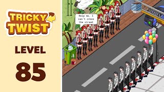 Tricky Twist Puzzle Level 85 screenshot 3