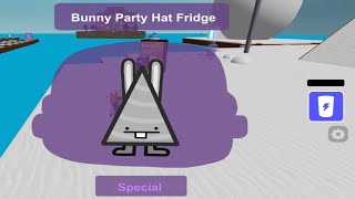 How to get BUNNY PARTY HAT Fridge in FIND THE FRIDGES Roblox screenshot 5