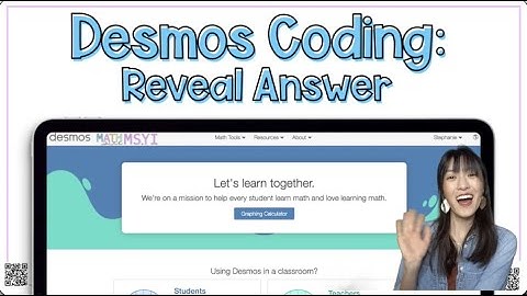 How to Use Desmos Computation Layer for Reveal Answer