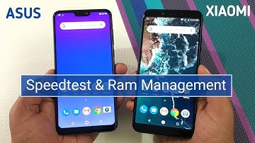 Asus Zenfone Max Pro M2 vs Mi A2 Speed Test & Ram Management Test | TechTag