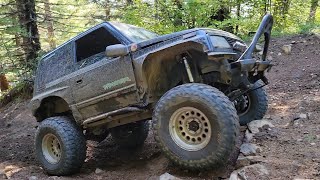 Match Highlights Shake down run for my Geo Tracker on Toyota axles