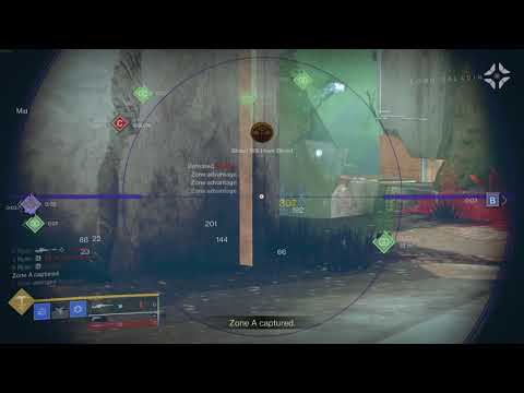 Cloudstrike + Iron Banner Zone Control is the best