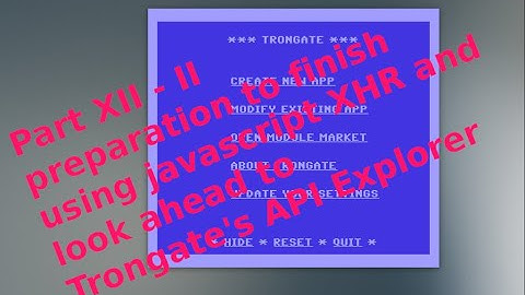 Web Project Part XII-2 - PHP Programming Course Management in Toolhouse using Trongate PHP Framework