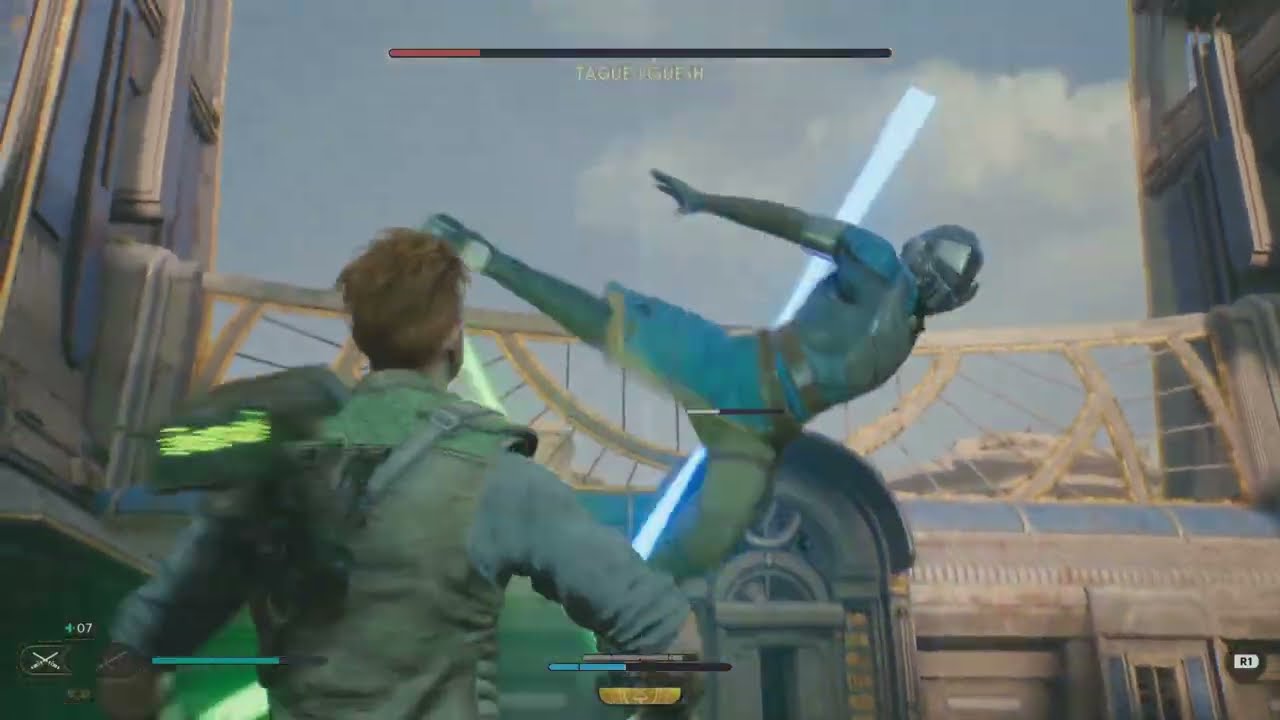 STAR WARS Jedi Survivor His head keeps spinning 😂 YouTube