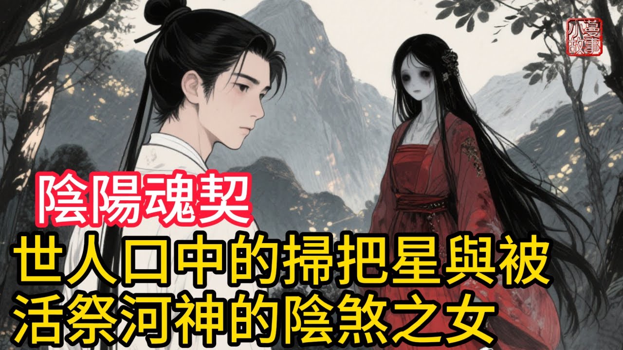 陰陽魂契！世人口中的掃把星與被活祭河神的陰煞之女！一個是世間棄子，一個是陰間孤魂！#民間故事 #故事頻道 #懸疑故事 #睡前故事 #情感故事 #講故事