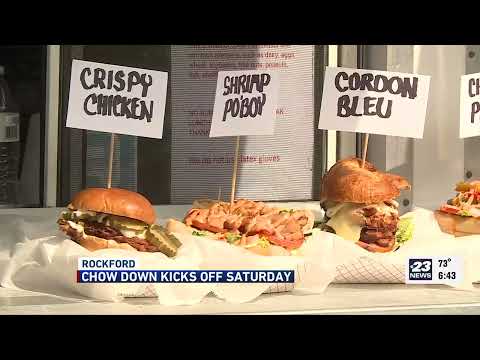 Locals Chow Down in Rockford during food truck festival